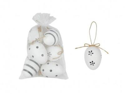 Opakowanie Jajka plastikowe w worku 6cm 6szt