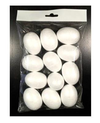 Opakowanie Jajo styropianowe 60mm 12szt