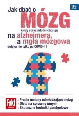 Jak dbać o mózg. Autor: Maja Nowicka. SmakLiter.pl Okładka książki Jak dbać o mózg