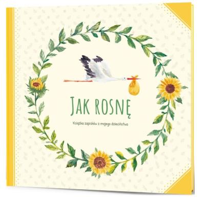 Jak rosnę. Autor: Monika Koprivova. SmakLiter.pl Okładka książki Jak rosnę