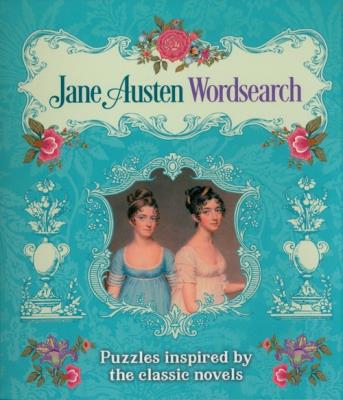 Jane Austen Wordsearch. Autor: Saunders Eric. SmakLiter.pl Okładka książki Jane Austen Wordsearch