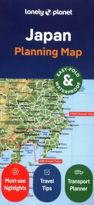 Japan Planning Map. Wydawca: Lonely Planet. SmakLiter.pl Opakowanie Japan Planning Map