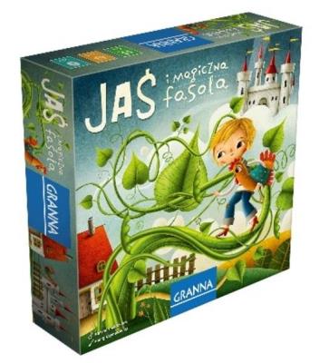 Jaś i magiczna fasola GRANNA. Wydawca: Granna. SmakLiter.pl Opakowanie Jaś i magiczna fasola GRANNA
