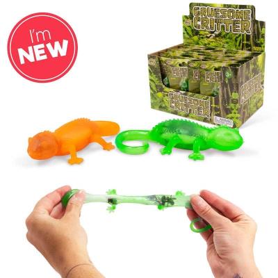 Jaszczurka z robakami MIX. Wydawca: One for Fun. SmakLiter.pl Opakowanie Jaszczurka z robakami MIX