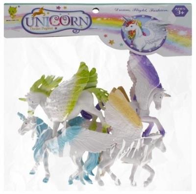 Opakowanie Jednorożec figurka 4szt