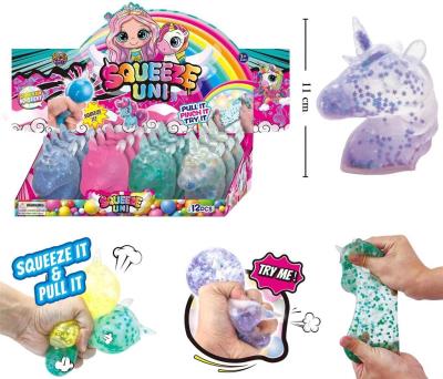 Opakowanie Jednorożec gniotek do ściskania MIX