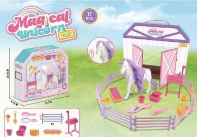 Opakowanie Jednorożec z akcesoriami