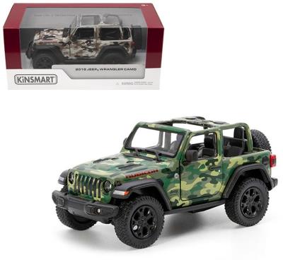 Jeep wrangler camo open top 1:3. Wydawca: Kinsmart. SmakLiter.pl Opakowanie Jeep wrangler camo open top 1:3