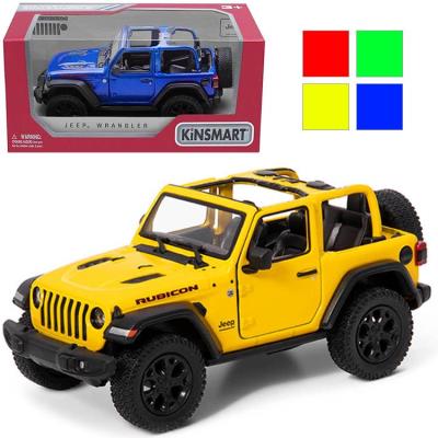 Jeep wrangler open top 1:4. Wydawca: Kinsmart. SmakLiter.pl Opakowanie Jeep wrangler open top 1:4