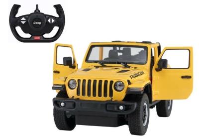 Opakowanie Jeep Wrangler Rubicon RC 1:14 żółty