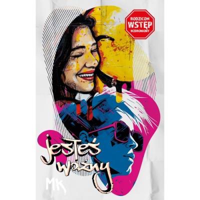 Jesteś ważny. Autor: Krajniewska Marika. SmakLiter.pl Okładka książki Jesteś ważny