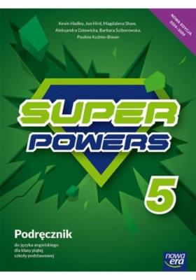 Okładka książki Język angielski SP 5 Super Powers neon Podr.