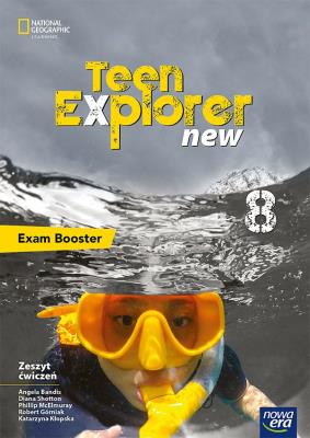Okładka książki Język angielski SP 8 Teen Explorer new neon Ćw.