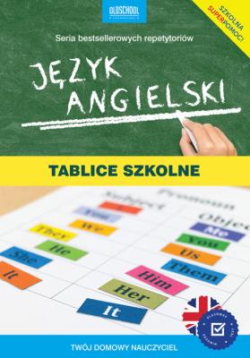 Język angielski. Tablice szkolne. Nowe wydanie. Autor: autor zbiorowy. SmakLiter.pl Okładka książki Język angielski. Tablice szkolne. Nowe wydanie