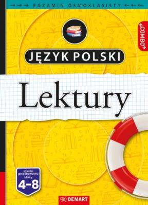 Okładka książki Język polski. Lektury klasy 4-8. Repetytorium. Egzamin ósmoklasisty