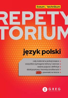 Okładka książki Język polski. Repetytorium liceum/technikum 2023