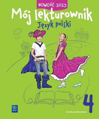 Okładka książki Język polski SP 4 Mój lekturownik ćw