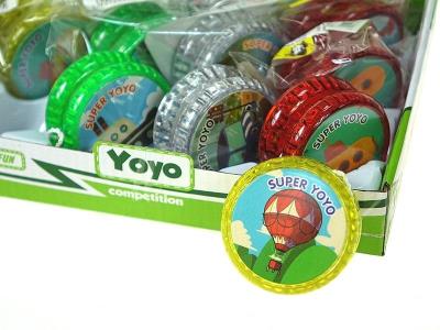 Jojo średnica 5,6cm ze światłem (12szt). Wydawca: ADAR. SmakLiter.pl Opakowanie Jojo średnica 5,6cm ze światłem (12szt)