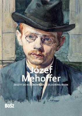 Józef Mehoffer - zeszyt do kolorowania. Autor: Niemiec-Szywała Edyta. SmakLiter.pl Okładka książki Józef Mehoffer - zeszyt do kolorowania