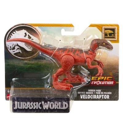 Opakowanie Jurassic World Dinozaur Welociraptor HTK53