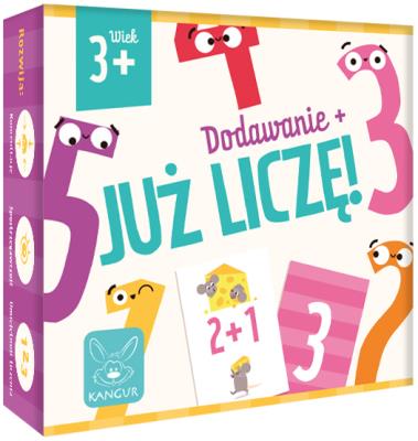 Już liczę 3+. Wydawca: Kangur. SmakLiter.pl Opakowanie Już liczę 3+