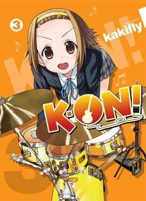 Okładka książki K-on!. Tom 3