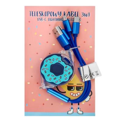 Opakowanie Kabelek 3w1 donut