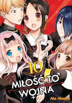 KAGUYA-SAMA Miłość to wojna. Tom 10. Autor: Aka Akasaka. SmakLiter.pl Okładka książki KAGUYA-SAMA Miłość to wojna. Tom 10