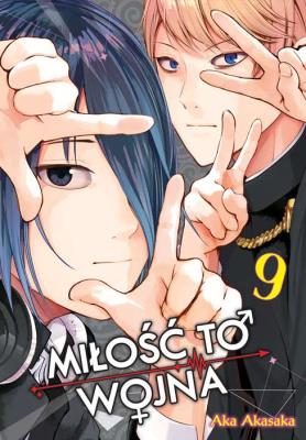 KAGUYA-SAMA Miłość to wojna. Tom 9. Autor: Aka Akasaka. SmakLiter.pl Okładka książki KAGUYA-SAMA Miłość to wojna. Tom 9