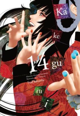 Kakegurui. Szał hazardu. Tom 14. Autor: Homura Kawamoto, Toru Naomura. SmakLiter.pl Okładka książki Kakegurui. Szał hazardu. Tom 14