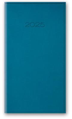 Okładka książki KAL 2025 A6 TYGODNIOWY OPRAWA VIVELLA - Morski