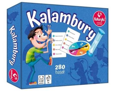 Kalambury. Wydawca: Kukuryku. SmakLiter.pl Opakowanie Kalambury