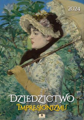 Opakowanie Kalenadarz 2024 ścienny A2 dziedzictwo Impresjonizmu V.1