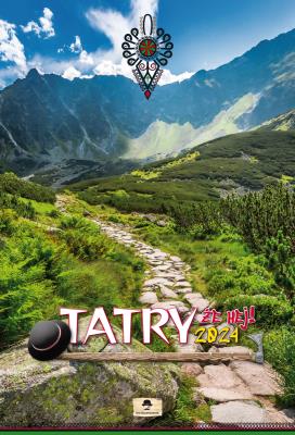Opakowanie Kalenadarz 2024 ścienny A3 Tatry, że hej!  V.1