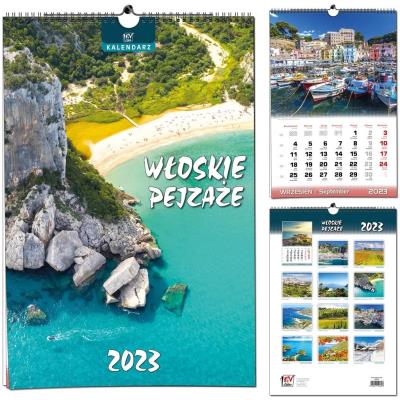 Opakowanie Kalendarz 2022 13 Plansz B3 - Włoskie Pejzaże