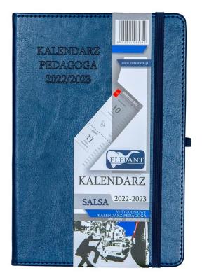 Opakowanie Kalendarz 2022/23 A5 tyg. Salsa granatowy ELEFANT