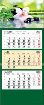 Opakowanie Kalendarz 2022 Trójdzielny SB6 słoneczki