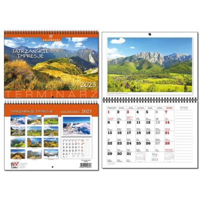 Opakowanie Kalendarz 2023 13 Plansz A4 Tatry