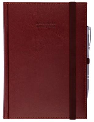 Opakowanie Kalendarz 2023/2024 nauczyciela Nebraska z gumką BRĄZ