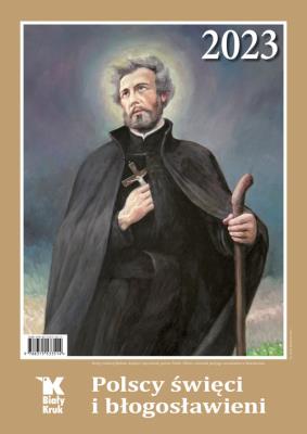 Kalendarz 2023 A3 Ścienny Jan Paweł II. Autor: Bujak Adam. SmakLiter.pl Okładka książki Kalendarz 2023 A3 Ścienny Jan Paweł II