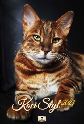 Opakowanie Kalendarz 2023 A3 Ścienny Koci Styl