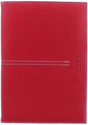 Opakowanie Kalendarz 2023 A5 dzienny Cortex czerwony