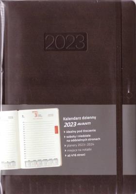 Okładka książki Kalendarz 2023 A5 Dzienny Lux MIX AVANTI