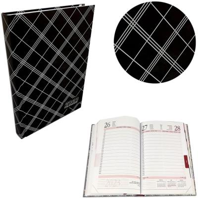 Opakowanie Kalendarz 2023 A5 dzienny soft touch Kratka