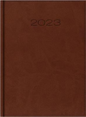 Opakowanie Kalendarz 2023 A5 dzienny vivella brąz