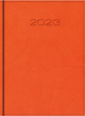Opakowanie Kalendarz 2023 A5 dzienny vivella pomarańczowy