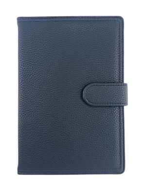 Opakowanie Kalendarz 2023 A5 dzienny z zapięciem ekoskóra granatowy