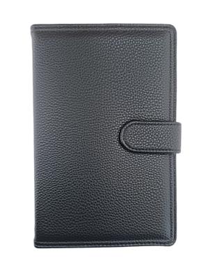 Opakowanie Kalendarz 2023 A5 tygodniowy z zapięciem ekoskóra czarny