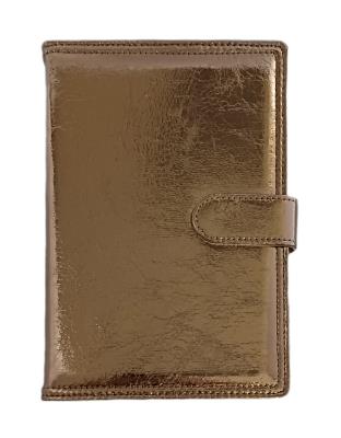 Opakowanie Kalendarz 2023 A5 tygodniowy z zapięciem star różowe złoto