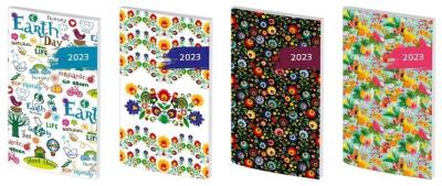 Opakowanie Kalendarz 2023 A6 Tygodniowy PCV MIX